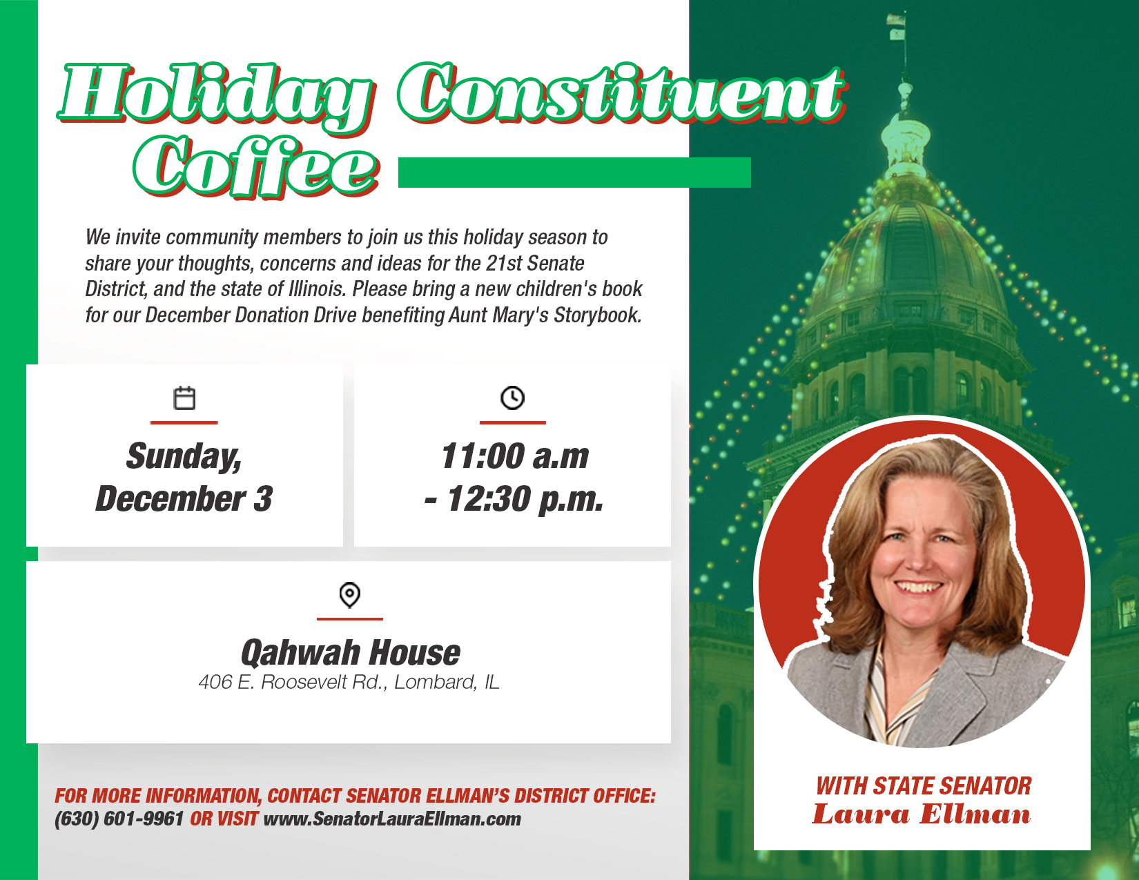 Ellman HolidayConstituentCoffee 12.3.23