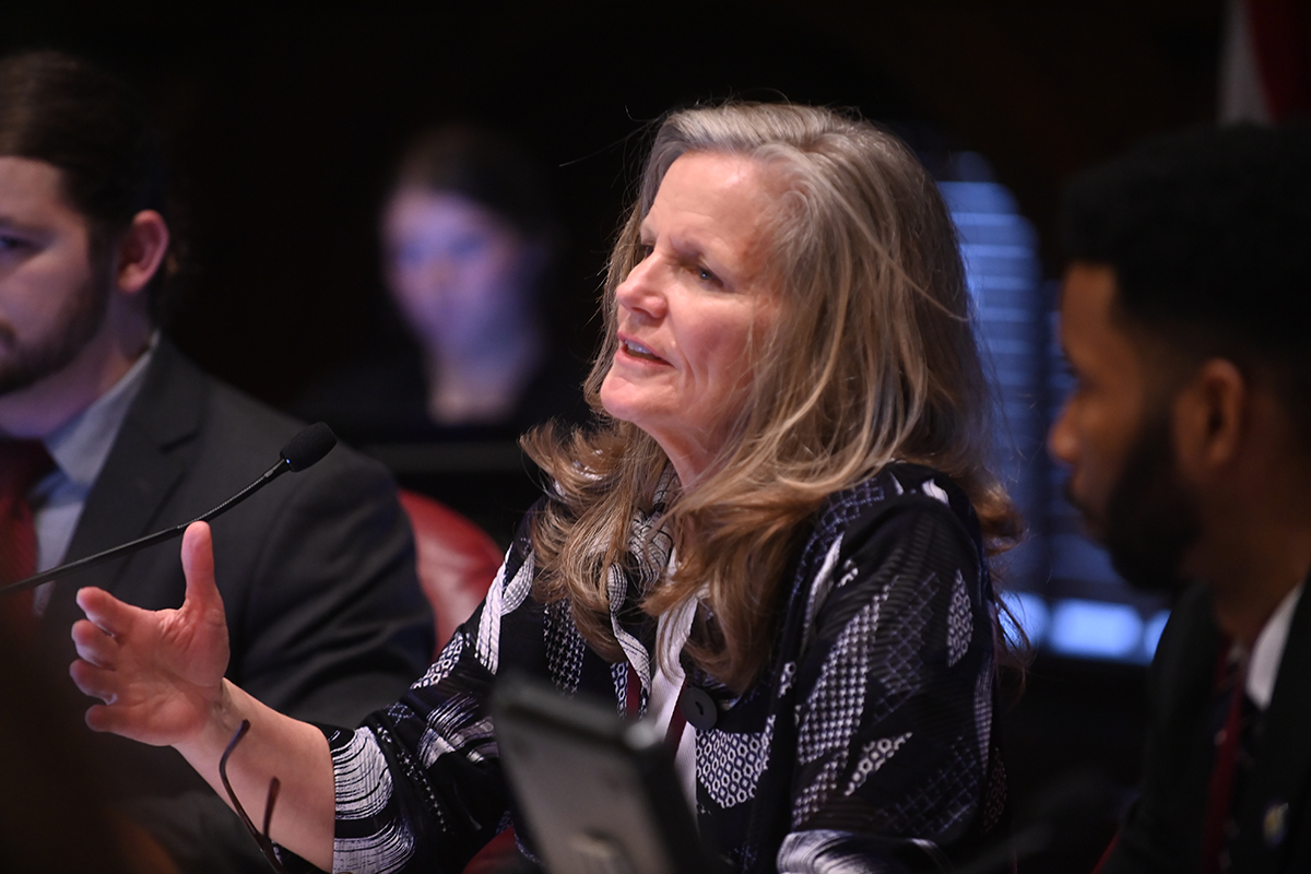 State Senator Laura Ellman